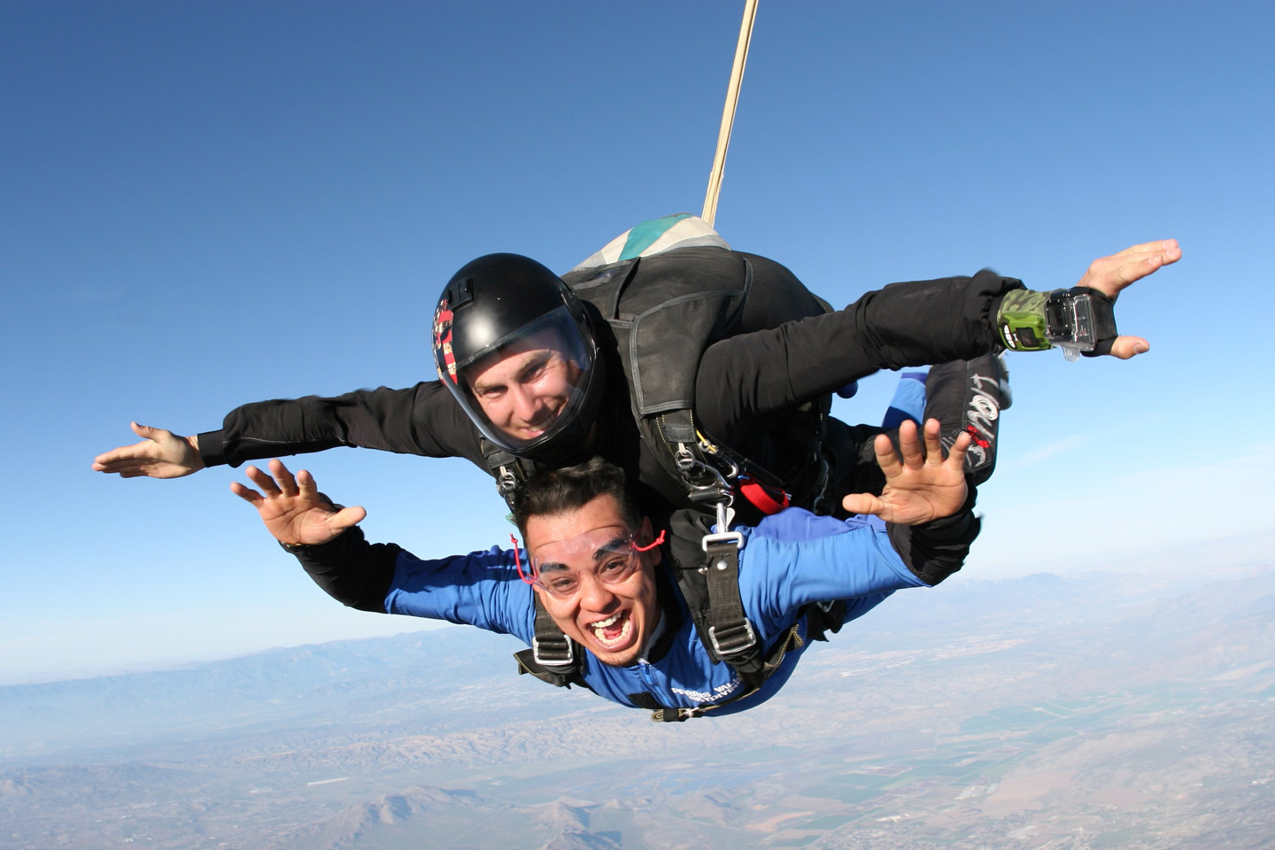 pass out skydiving